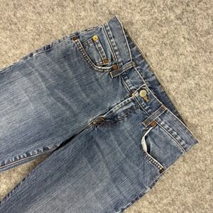 Lucky Brand Dungarees Classic Fit Regular Length Jeans Size 26 Blue Bootcut Y2K